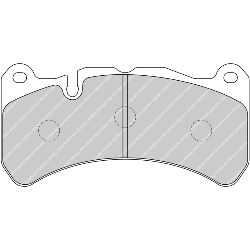 Plăcuțe de frână FERODO DS3.12 FRP3100G - F-RP3100G - FRP3100G - 3666618075266